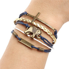 Vintage Multilayer Charm Leather Bracelet - GIFTQUICK