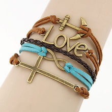 Vintage Multilayer Charm Leather Bracelet - GIFTQUICK