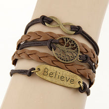 Vintage Multilayer Charm Leather Bracelet - GIFTQUICK