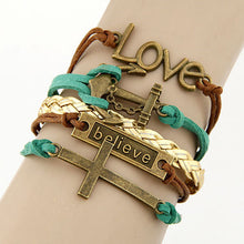 Vintage Multilayer Charm Leather Bracelet - GIFTQUICK